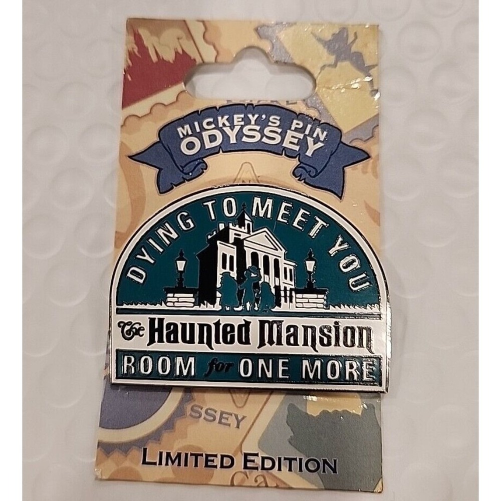 Disney Pin Haunted Mansion Decals‎ Mickey's Odyssey Event DLR LE 1000 62442
